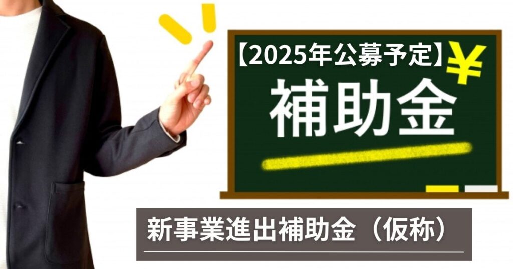 新事業進出補助金